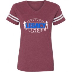 Ladies Relaxed Fit Vintage Sports Tee