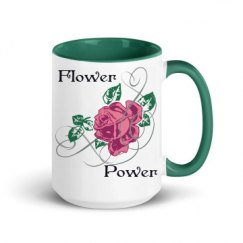 15oz Ceramic Mug with Color Inside