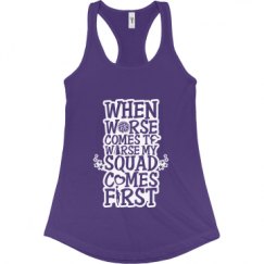 Ladies Slim Fit Racerback Tank Top