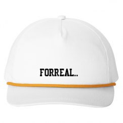 Snapback Five-Panel Rope Hat