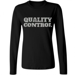 Ladies Relaxed Fit Basic Long Sleeve Tee