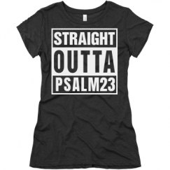 Ladies Slim Fit Super Soft Triblend Tee