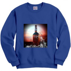 Unisex Film and Foil Crewneck Sweatshirt