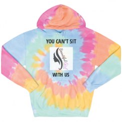 Unisex Tie-Dye Fleece Hoodie