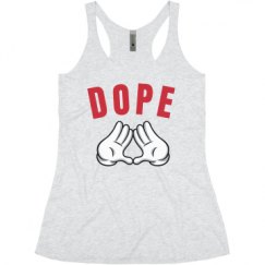 Ladies Slim Fit Super Soft Racerback Triblend Tank