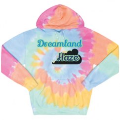 Unisex Tie-Dye Fleece Hoodie