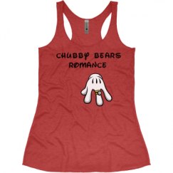 Ladies Slim Fit Super Soft Racerback Triblend Tank