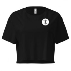 Ladies Festival Cali Crop Top Tee