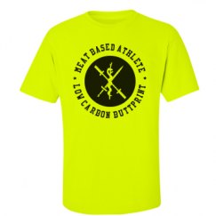 Unisex Ultra Cotton Safety Neon Crewneck Tee