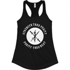 Ladies Slim Fit Racerback Tank Top