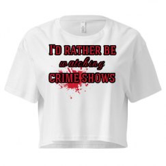 Ladies Festival Cali Crop Top Tee