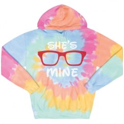 Unisex Tie-Dye Fleece Hoodie