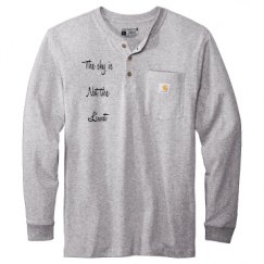 Unisex Carhartt Long Sleeve Henley Tee 