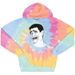 Unisex Tie-Dye Fleece Hoodie