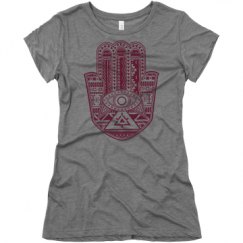 Ladies Slim Fit Super Soft Triblend Tee