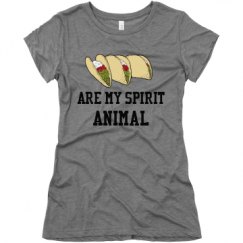 Ladies Slim Fit Super Soft Triblend Tee