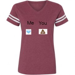 Ladies Relaxed Fit Vintage Sports Tee