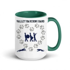 15oz Ceramic Mug with Color Inside