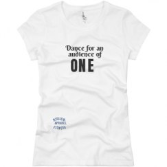 Ladies Slim Fit Basic Promo Jersey Tee