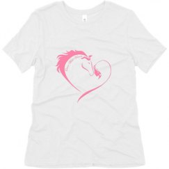 Ladies Relaxed Fit Super Soft Triblend Tee