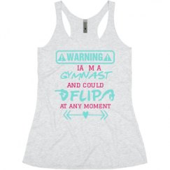 Ladies Slim Fit Super Soft Racerback Triblend Tank