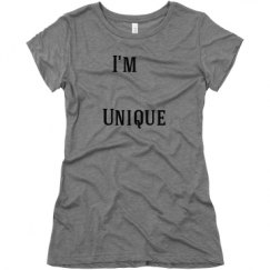Ladies Slim Fit Super Soft Triblend Tee
