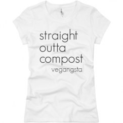 Ladies Slim Fit Basic Promo Jersey Tee