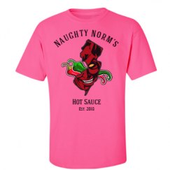 Unisex Ultra Cotton Safety Neon Crewneck Tee