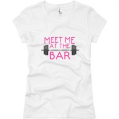 Ladies Slim Fit Basic Promo Jersey Tee