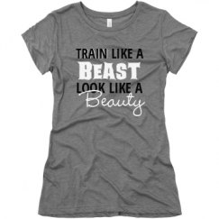 Ladies Slim Fit Super Soft Triblend Tee