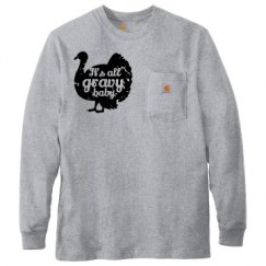 Unisex Carhartt Pocket Long Sleeve Tee