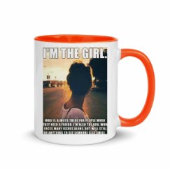 11oz Ceramic Mug with Color Inside