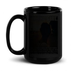 15oz Black Glossy Mug