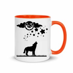 11oz Ceramic Mug with Color Inside