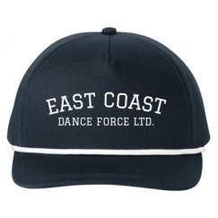 Snapback Five-Panel Rope Hat