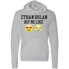 Unisex Fleece Pullover Midweight Hoodie