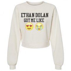 Women's Raglan Pullover Fleece