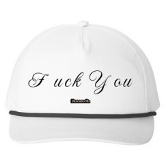 Snapback Five-Panel Rope Hat