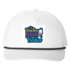 Snapback Five-Panel Rope Hat