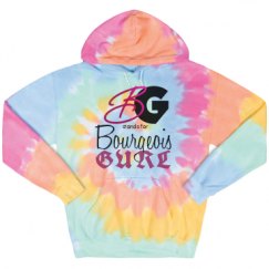 Unisex Tie-Dye Fleece Hoodie