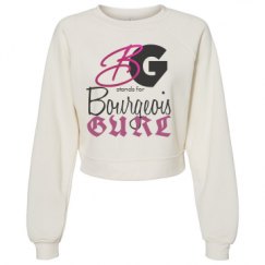Women's Raglan Pullover Fleece