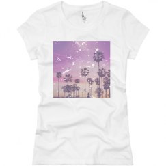 Ladies Slim Fit Basic Promo Jersey Tee