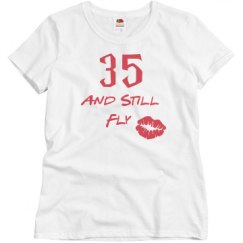 Ladies Semi-Fitted Relaxed Fit Basic Promo Tee