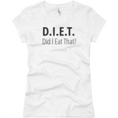 Ladies Slim Fit Basic Promo Jersey Tee