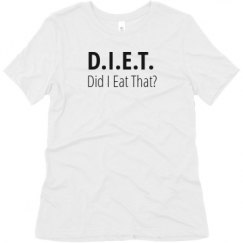 Ladies Relaxed Fit Super Soft Triblend Tee