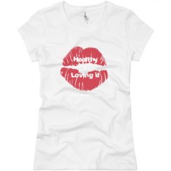 Ladies Slim Fit Basic Promo Jersey Tee