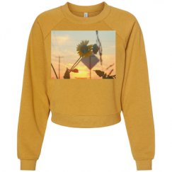 Women's Raglan Pullover Fleece