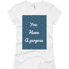 Ladies Slim Fit Basic Promo Jersey Tee