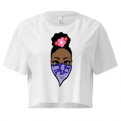 Ladies Festival Cali Crop Top Tee