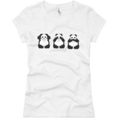 Ladies Slim Fit Basic Promo Jersey Tee